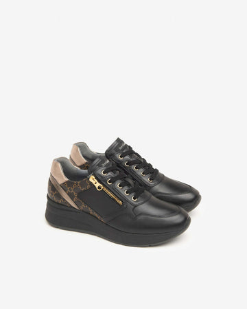 Nerogiardini donna sneakers in pelle