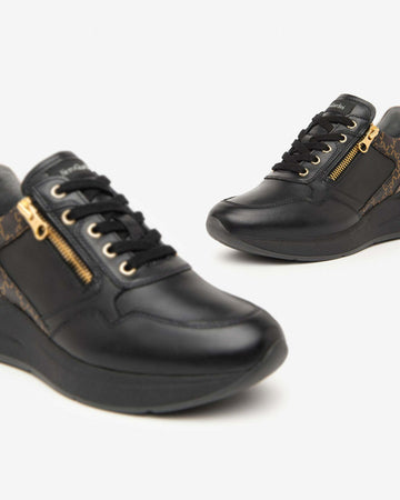Nerogiardini donna sneakers in pelle