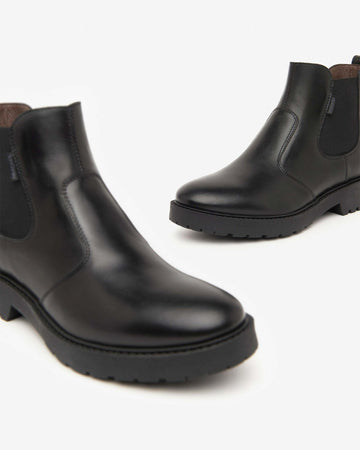 Nerogiardini donna stivaletti chelsea tacco in pelle