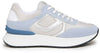 Nerogiardini Scarpe Donna Sneakers in Pelle E Camoscio Con Lacci E Suola in Gomma