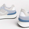 Nerogiardini Scarpe Donna Sneakers in Pelle E Camoscio Con Lacci E Suola in Gomma