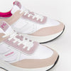Nerogiardini Scarpe Donna Sneakers in Pelle E Camoscio Con Lacci E Suola in Gomma