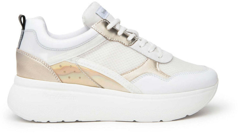 NeroGiardini Sneakers Donna Plateau E409821/707 Bianco