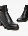Nerogiardini Stivali Bassi Donna  tronchetti in pelle I411270D
