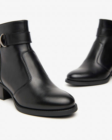 Nerogiardini Stivali Bassi Donna  tronchetti in pelle I411270D