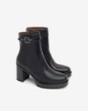 Nerogiardini Stivali Neri Donna I411853D100 Tronchetti in Pelle