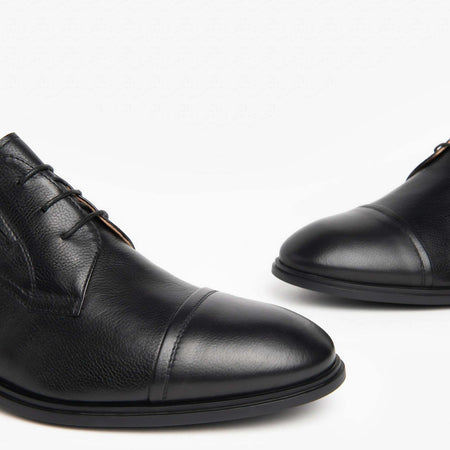 Nerogiardini uomo derby in pelle