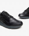 Nerogiardini uomo sneakers in pelle