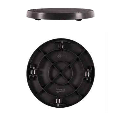 Sottovaso Mover con ruote bidirezionali color Antracite ad incastro