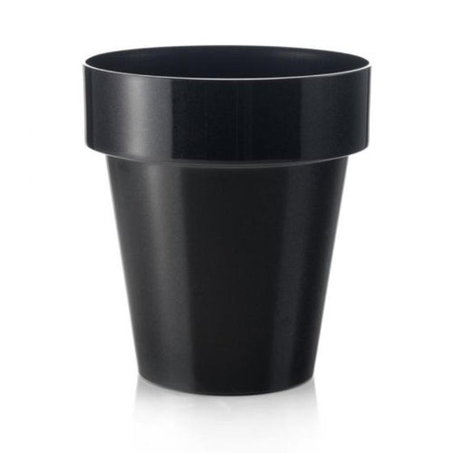 Vaso tondo Porto Colour in plastica colorati da esterno e giardino per fiori e piante