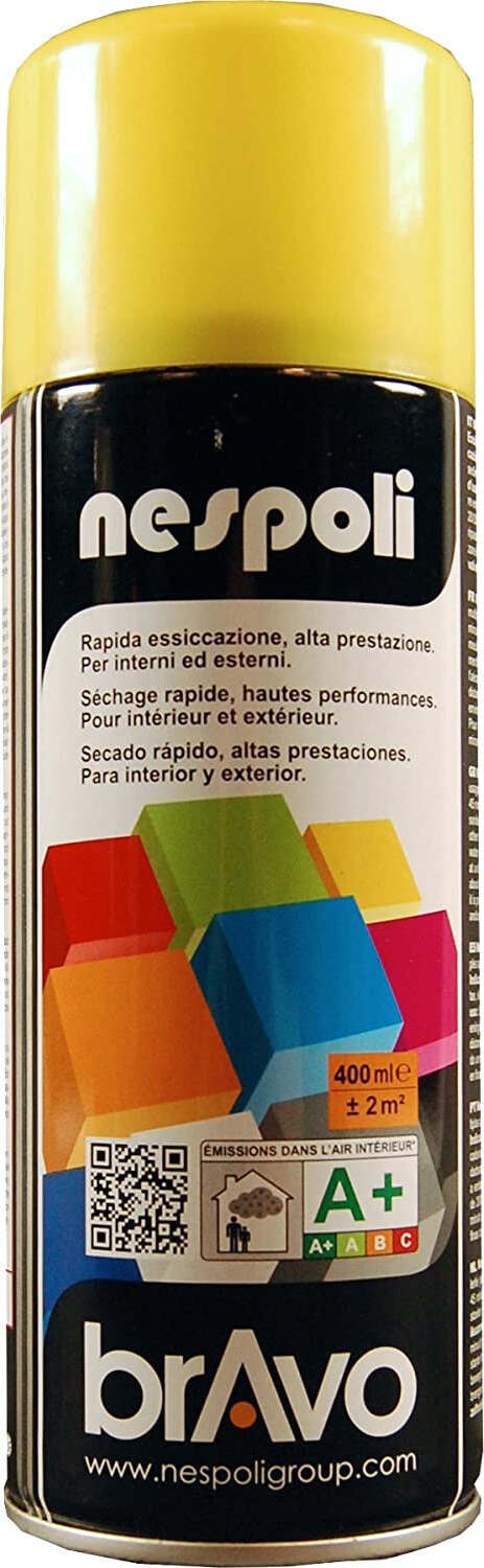 Nespoli Bomboletta Spray Aerosol Giallo Cadmio 400ml Fai da te/Pitture trattamenti per pareti e utensili/Vernice e fondo/Vernice a spray Scontolo.net - Potenza, Commerciovirtuoso.it