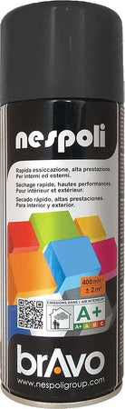 Nespoli Bomboletta Spray Nero Effetto Opaco Ral 9005 400ml Fai da te/Pitture trattamenti per pareti e utensili/Vernice e fondo/Vernice a spray Scontolo.net - Potenza, Commerciovirtuoso.it