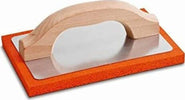 NESPOLI-FRATTAZZO-SPUGNA-ARANCIO-CON-MANICO-IN-LEGNO-14x21-CM