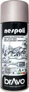 NESPOLI-Smalto-spray-zinco-freddo-BRAVO-silver-opaco-bomboletta-400-ml