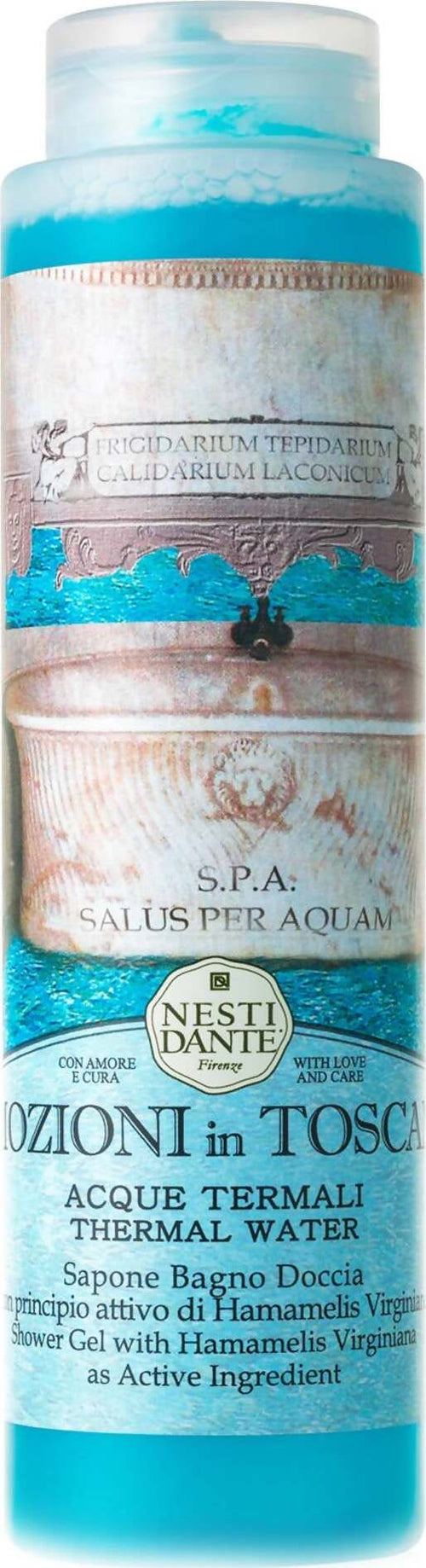 Nesti Dante Gel Doccia Acque termali 300 ml Emozioni in Toscana Bagnoschiuma Profumato Docciaschiuma Unisex Bellezza/Bagno e corpo/Detergenti per il corpo/Bagnoschiuma docciaschiuma e gel doccia Tiziana non solo gioielli - Civitanova Marche, Commerciovirtuoso.it