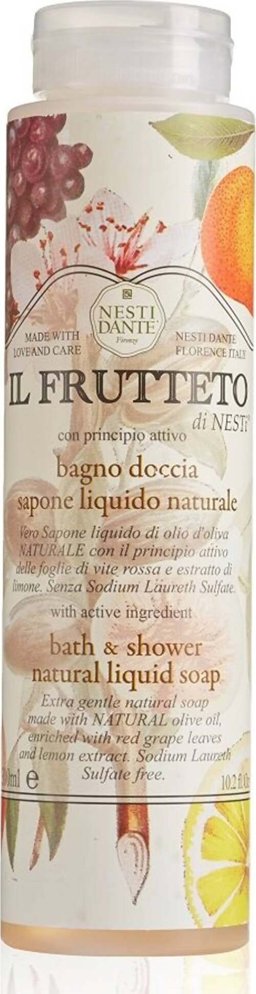 Nesti Dante Gel Doccia Il Frutteto 300ml Bagnodoccia Profumato Olio di Oliva e Mandorla Bagnoschiuma Naturale Bellezza/Bagno e corpo/Detergenti per il corpo/Bagnoschiuma docciaschiuma e gel doccia Tiziana non solo gioielli - Civitanova Marche, Commerciovirtuoso.it
