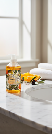 Nesti Dante Il Frutteto Sapone Liquido 500ml Viso E Corpo Detergente Idratante Profumato Olive E Mandarino