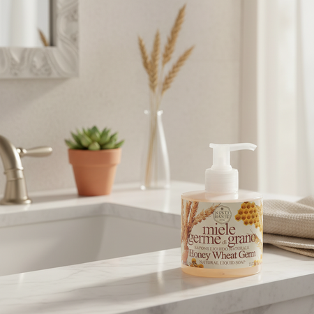 Nesti Dante Miele E Germi Di Grano Sapone Liquido 300 Ml Detergente Mani Naturale Naturale Profumato