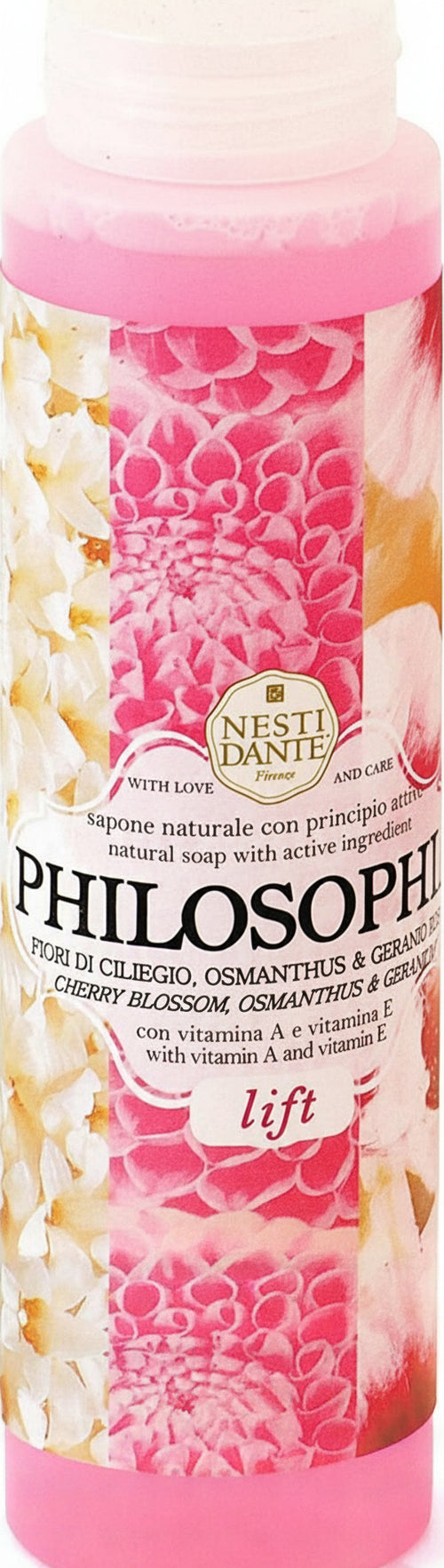 Nesti Dante Philosophia Bagnoschiuma Philosophia Lift 300 ml Detergente Gel Doccia Docciaschiuma Profumato Fiori di Ciliegio Bellezza/Bagno e corpo/Detergenti per il corpo/Bagnoschiuma docciaschiuma e gel doccia Tiziana non solo gioielli - Civitanova Marche, Commerciovirtuoso.it