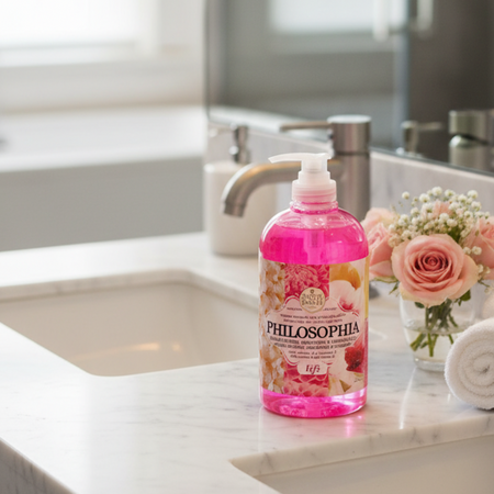 Nesti Dante Philosophia Sapone Liquido Philosophia Lift 500 ml Detergente Mani Profumato Fiori di Ciliegio