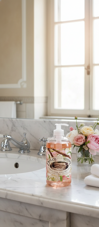 Nesti Dante Sapone Liquido Dolce Vivere Roma 500 Ml Detergente Mani Profumato Sapone Vegano Naturale