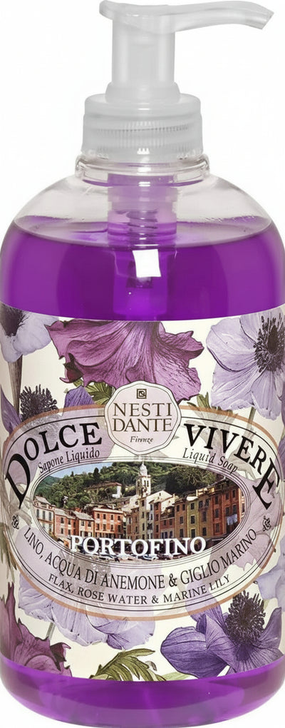 Nesti Dante Sapone Liquido Portofino 500ml Dolce Vivere Detergente Mani Profumato Acqua Di Anemone E Giglio Marino Bellezza/Bagno e corpo/Detergenti per il corpo/Detergente per le mani Tiziana non solo gioielli - Civitanova Marche, Commerciovirtuoso.it