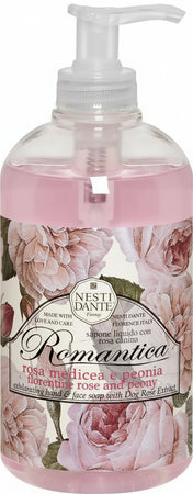 Nesti Dante Sapone Liquido Romantica Rosa E Peonia 500 ml Sapone Liquido Detergente Mani Rosa Medicea e Peonia Bellezza/Bagno e corpo/Detergenti per il corpo/Detergente per le mani Tiziana non solo gioielli - Civitanova Marche, Commerciovirtuoso.it