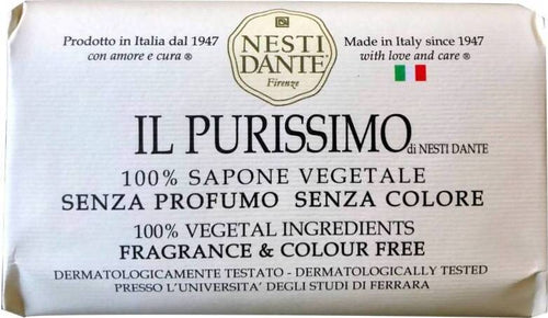 Saponetta Naturale Il Purissimo 150gr. Sapone Naturale Nesti Dante No Edta Vegan Friendly, Non Contiene Ingredienti Di Origine Animale. Saponetta Naturale Il Purissimo 150 gr Tiziana non solo gioielli - Civitanova Marche, Commerciovirtuoso.it