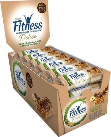 Nestlé Fitness Delice 24x Barrette Snack Al Cioccolato E Nocciola Barretta Nestlé 23,50 Gr Confezione Da 24 Pz Alimentari e cura della casa/Snack dolci e salati/Barrette ai cereali e barrette snack Franco Pausa Caffè - Albano Laziale, Commerciovirtuoso.it