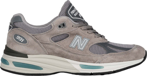 NEW-BALANCE-Made-in-UK-991v2-Sneakers-in-Grey-da-uomo