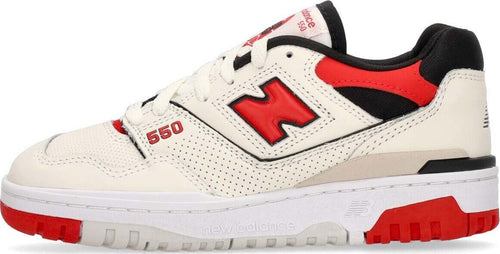 NEW-BALANCE-Scarpa-Bassa-Uomo-550-Sea-Salt/true-Red-da-uomo