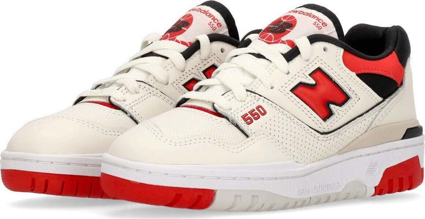 NEW-BALANCE-Scarpa-Bassa-Uomo-550-Sea-Salt/true-Red-da-uomo