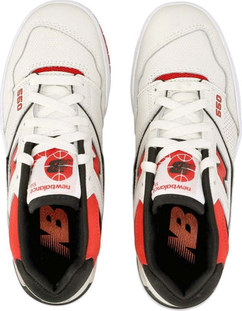 NEW-BALANCE-Scarpa-Bassa-Uomo-550-Sea-Salt/true-Red-da-uomo