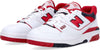 NEW-BALANCE-Scarpa-Bassa-Uomo-550-White/red-da-uomo