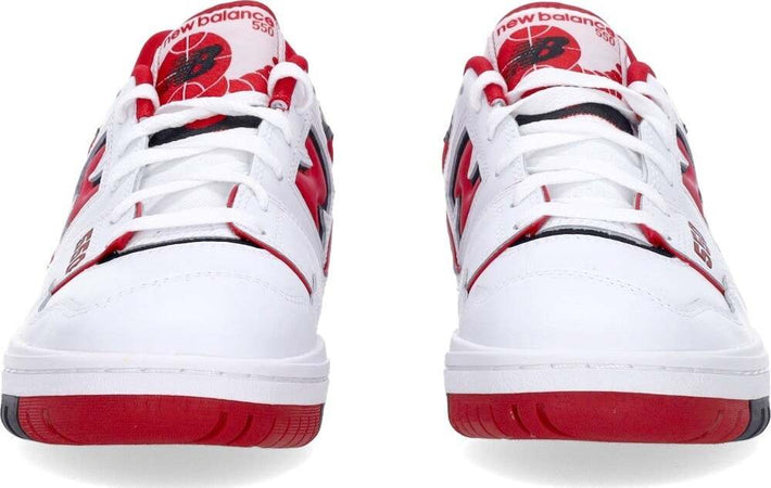 NEW-BALANCE-Scarpa-Bassa-Uomo-550-White/red-da-uomo