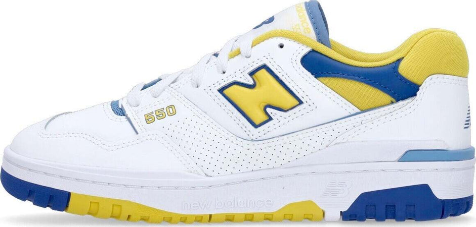 NEW-BALANCE-Scarpa-Bassa-Uomo-550-White/yellow/blue-da-uomo