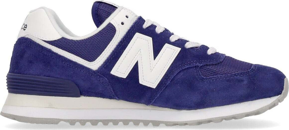 NEW-BALANCE-Scarpa-Bassa-Uomo-574-Blue-da-uomo