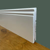 Battiscopa PREMIUM in legno MASSELLO mod.DUCALE 120x15 laccato bianco liscio (prezzo al metro) - Eternal Parquet