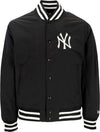 NEW-ERA-Giubbotto-Bomber-Uomo-Mlb-Team-Logo-Bp-Bomber-Neyyan-Black/white-da-uomo