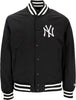 NEW-ERA-Giubbotto-Bomber-Uomo-Mlb-Team-Logo-Bp-Bomber-Neyyan-Black/white-da-uomo