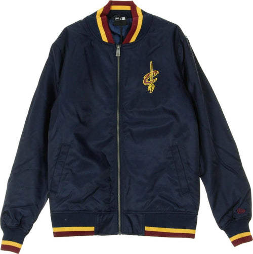 NEW-ERA-Giubbotto-Bomber-Uomo-Nba-Team-Apparel-Varsity-Clecav-Obsidian/original-Team-Colors-da-uomo