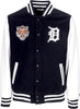 NEW-ERA-Giubbotto-College-Uomo-Mlb-Wordmark-Varsity-Jacket-Dettig-Black-da-uomo