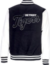 NEW-ERA-Giubbotto-College-Uomo-Mlb-Wordmark-Varsity-Jacket-Dettig-Black-da-uomo
