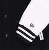 NEW-ERA-Giubbotto-College-Uomo-Mlb-Wordmark-Varsity-Jacket-Dettig-Black-da-uomo