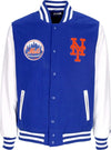 NEW-ERA-Giubbotto-College-Uomo-Mlb-Wordmark-Varsity-Jacket-Neymet-Bright-Royal-da-uomo