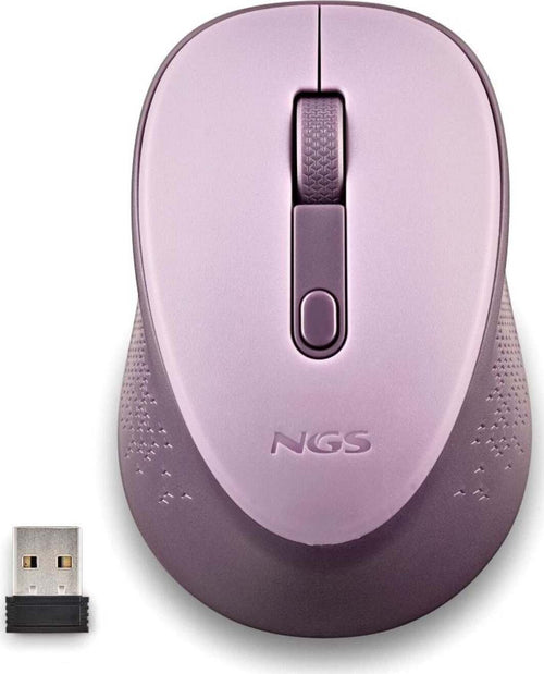 Ngs-Mouse-Wireless-Con-Pulsanti-Silenziosi-Dew-Lilac