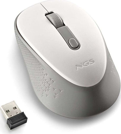 Ngs-Mouse-wireless-con-pulsanti-silenziosi-Dew-White