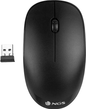 Ngs-Mouse-Wireless-Fog-1000dpi-2tasti-Nero