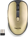 Ngs-Mouse-Wireless-Ricaricabile-Pulsanti-Silenziosi-Evo-Rustgold
