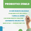 T-rex integratori Probiotici 25 MLD con 30 ceppi. Con prebiotici (Inulina e FOS), Zinco ed enzimi digestivi Fibrazyme™ - 30 capsule